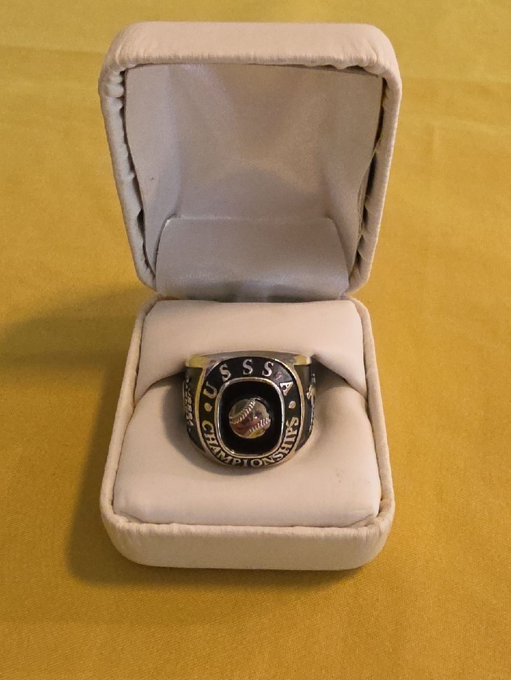 Vintage Official USSSA Baseball Championship Shank Ring - AS: 10.75-11